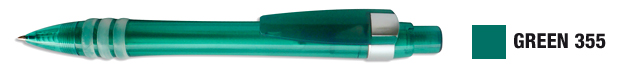 Celine Clip Transparent Green