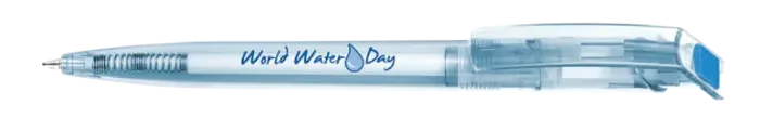 penna in plastica riciclata world water day